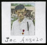 Portrait of Bonus Army marcher Joe Angelo, a World War I veteran who received the Distinguished Service Cross